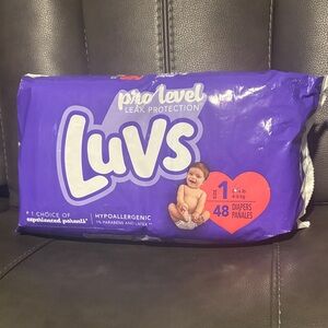 Luvs Leak Protection Diaper Covers - Purple